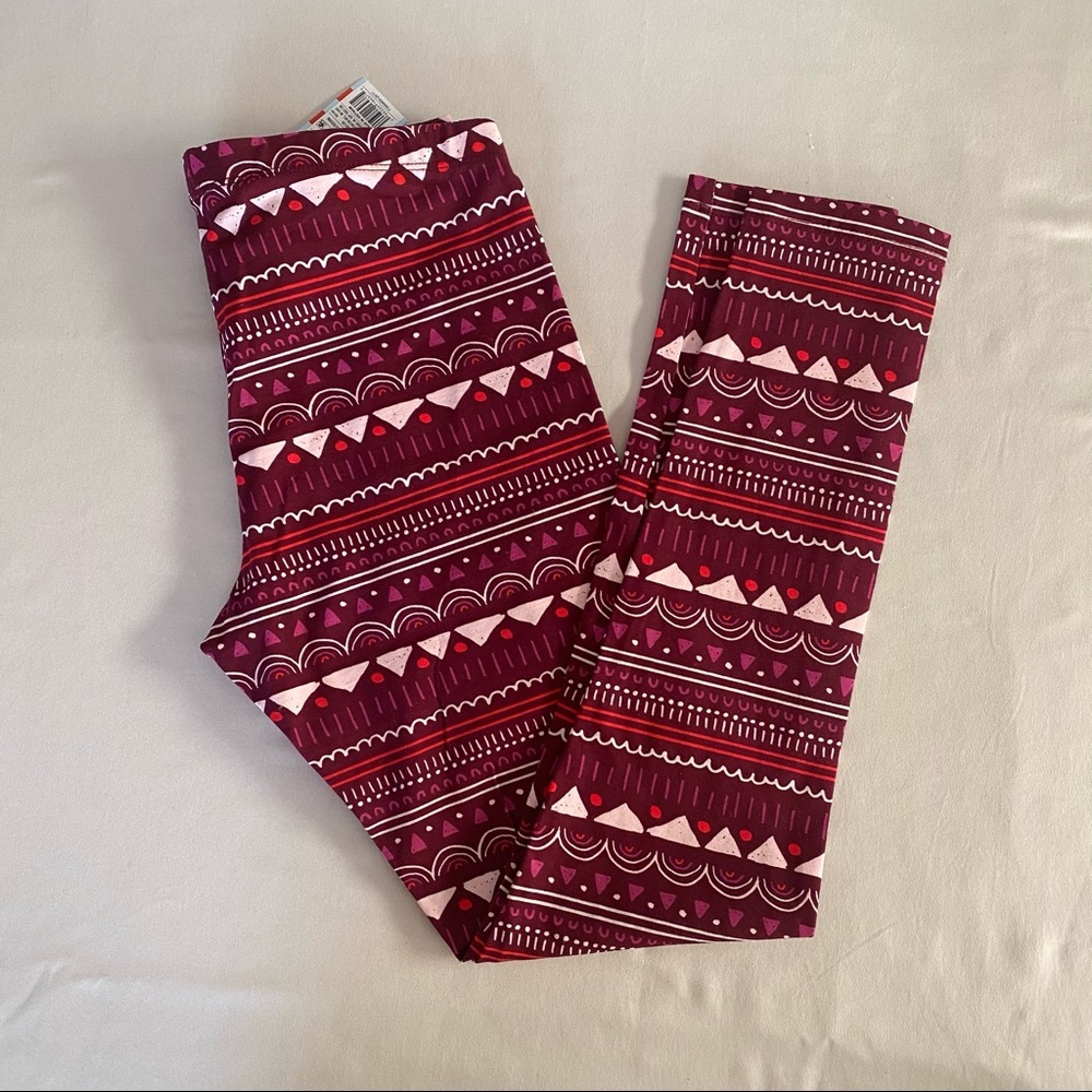 CAT & JACK GIRLS MOSAIC MULTI COLOR LEGGINGS